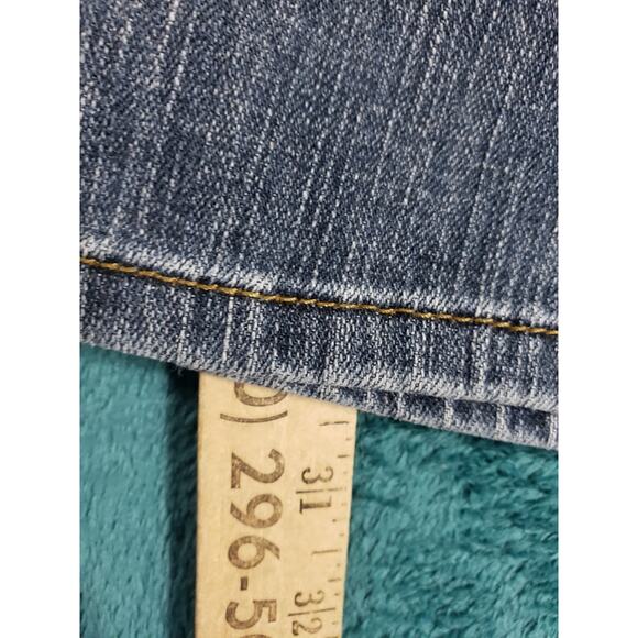 Lee Jeans Size 40x32 Mens Blue Pants Denim Stretch Mid Rise Work L342 Straight - Picture 8 of 14